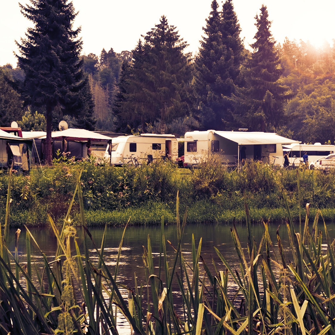 Camping Idylle am Fluss Camping Idylle am Fluss